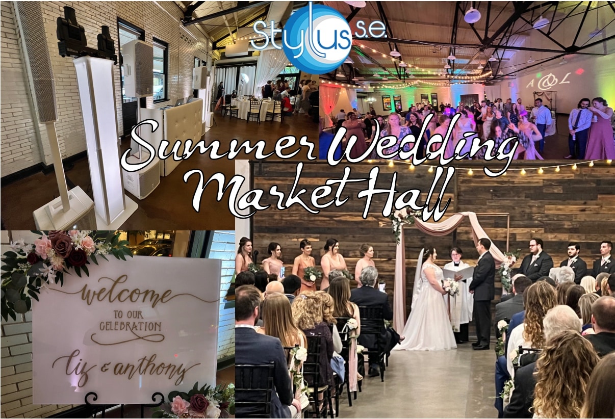 Stylus SE - TV Inspired Raleigh Wedding DJ at Market Hall