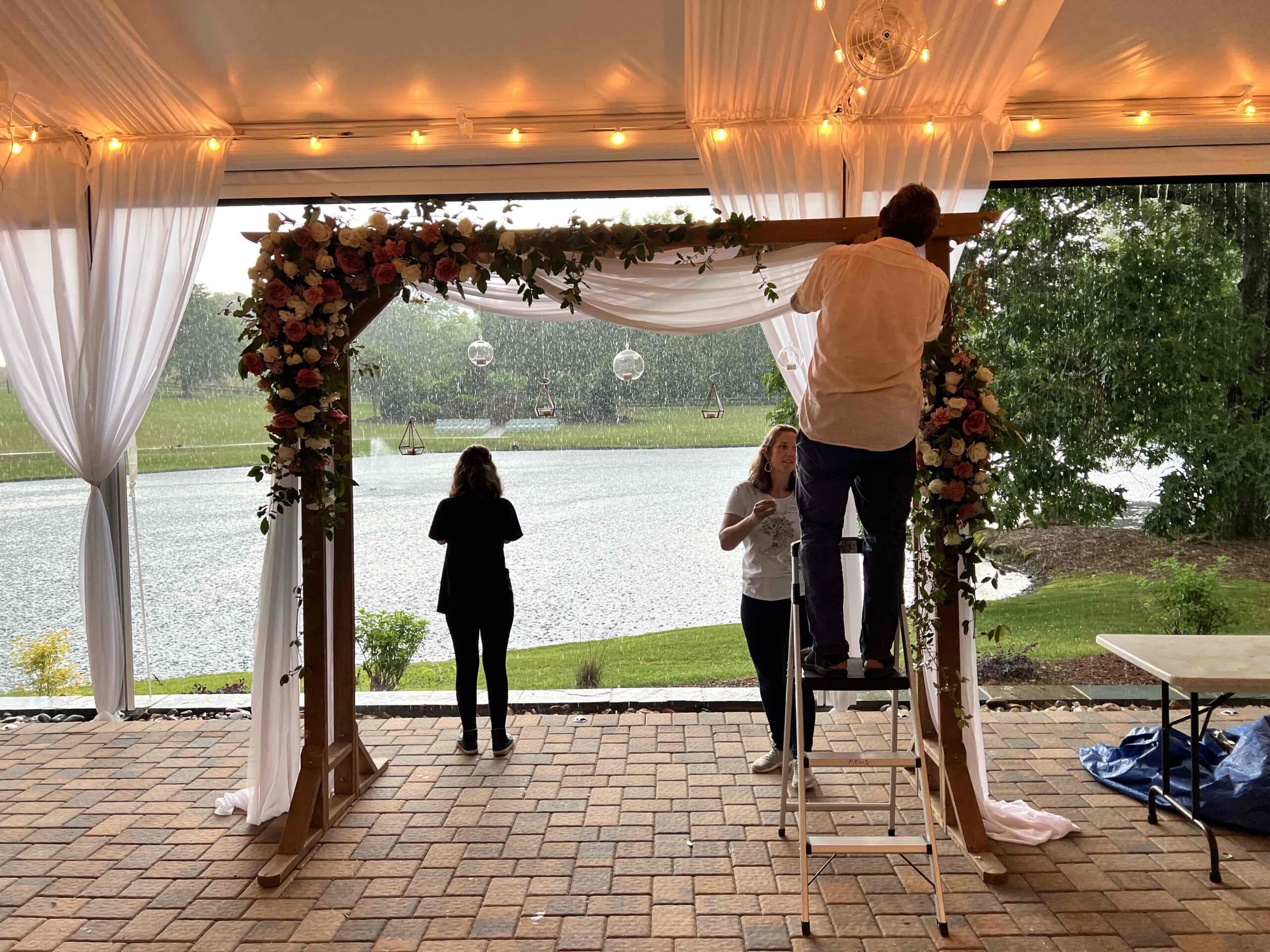 Summer_Wedding_-_Summer_Wedding_DJ_Ceremony_Cocktail_Reception_Photo_Booth_and_lighting_-_Oaks_at_Salem_in_Apex_NC2 - Stylus Weddings Stylus SE -Summer Wedding - DJ Photo Booth and Lighting - Oaks at Salem in Apex, NC