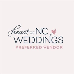 Heart of NC Wedding Preferred Vendor